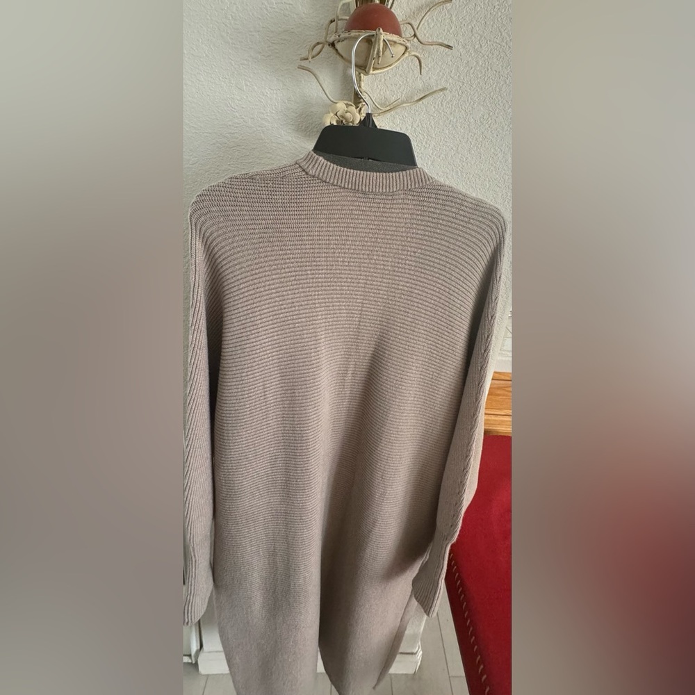 Cozy Ribbed Knit Open-Front Cardigan